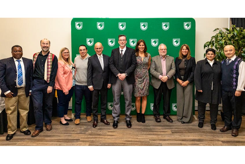 Cape Breton University honoured 11 people who received awards for excellence in research and teaching from 2020 to 2022 during an appreciation reception. - Contributed.