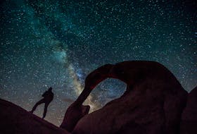 Use your hands to help you identify celestial objects in the night sky. - Unsplash