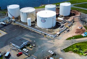 An aerial shot of the Imperial Oil tank farm in Sydney. FILE PHOTO/CAPE BRETON POST