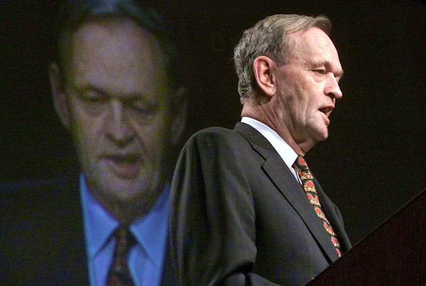  The still popular Prime Minister Jean Chrétien on May 2, 2001.