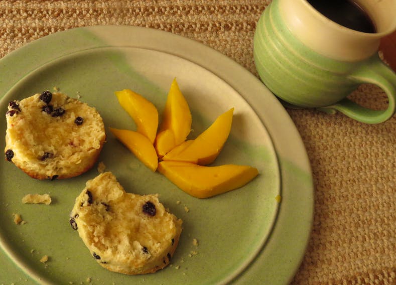 British-style currant scones are a tasty addition to breakfast. Contributed