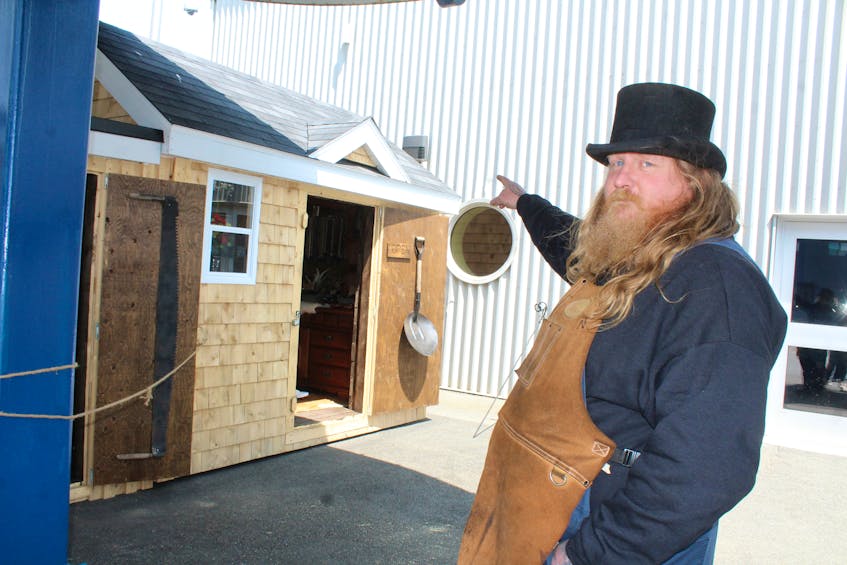 Unexpected success leads to Cape Breton blacksmith's portside shop