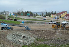 The majority of the remaining construction on the Port Hastings roundabout will pick up by the summer of 2024, according to Paul Colton, the Department of Public Works’ acting director for the eastern district. IAN NATHANSON/CAPE BRETON POST