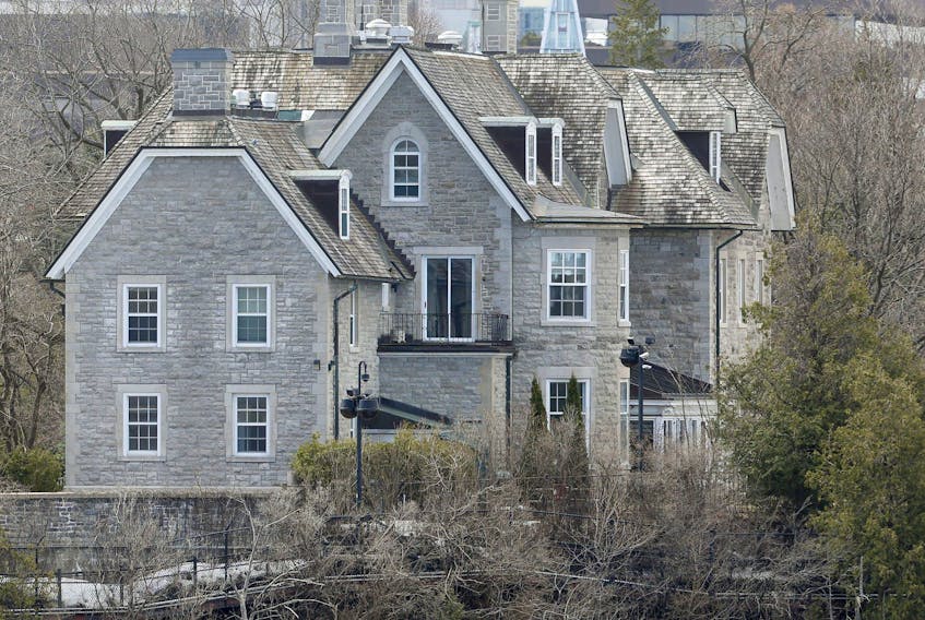 24 Sussex Drive in Ottawa, Ont. on Wednesday, April 12, 2023.