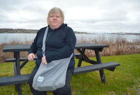 Raylene MacMullin says she was injured on the job as a licensed practical nurse at Northside General, making her ineligible for the nurse retention bonus because she's off work. BARB SWEET/CAPE BRETON POST