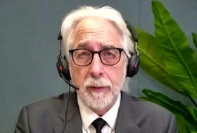 Richard Gingras, Google Vice-President of News, testifies before the House of Commons heritage committee on April 20, 2023.