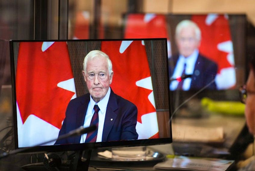 David Johnston's interim report on foreign interference, released last week, advised against a public inquiry and instead recommended public hearings.