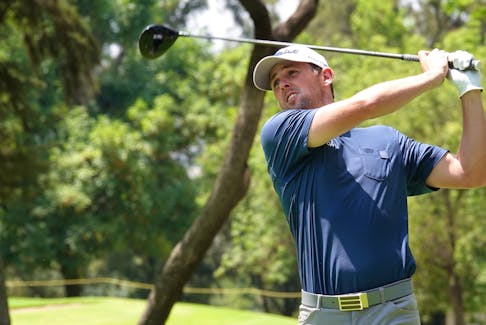 Digby's Myles Creighton watches his drive during last year's PGA Tour Latinoamerica's Jalisco Open in Guadalajara, Mexico. Creighton has earned an exemption into next week's RBC Canadian Open. - GREGORY VILLALOBOS / PGA TOUR LATINOAMERICA