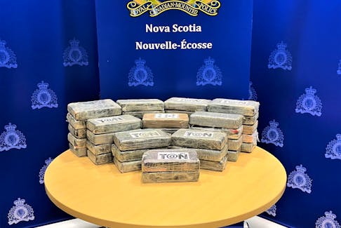 Colchester County RCMP seized 40 kg of cocaine during a traffic stop on the morning of May 26. Contributed