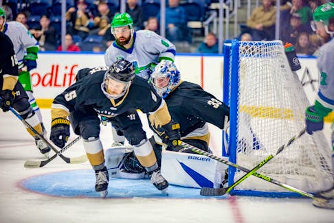 The Newfoundland Growlers fell to the Florida Everblades 3-2 in double overtime of Game 6 of the ECHL Eastern Conference finals at the Mary Brown’s Centre in St. John’s. The win gave Florida a 4-2 series win over Newfoundland. Jeff Parsons/Newfoundland Growlers