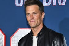 Tom Brady attends Los Angeles Premiere screening of 80 For Brady.