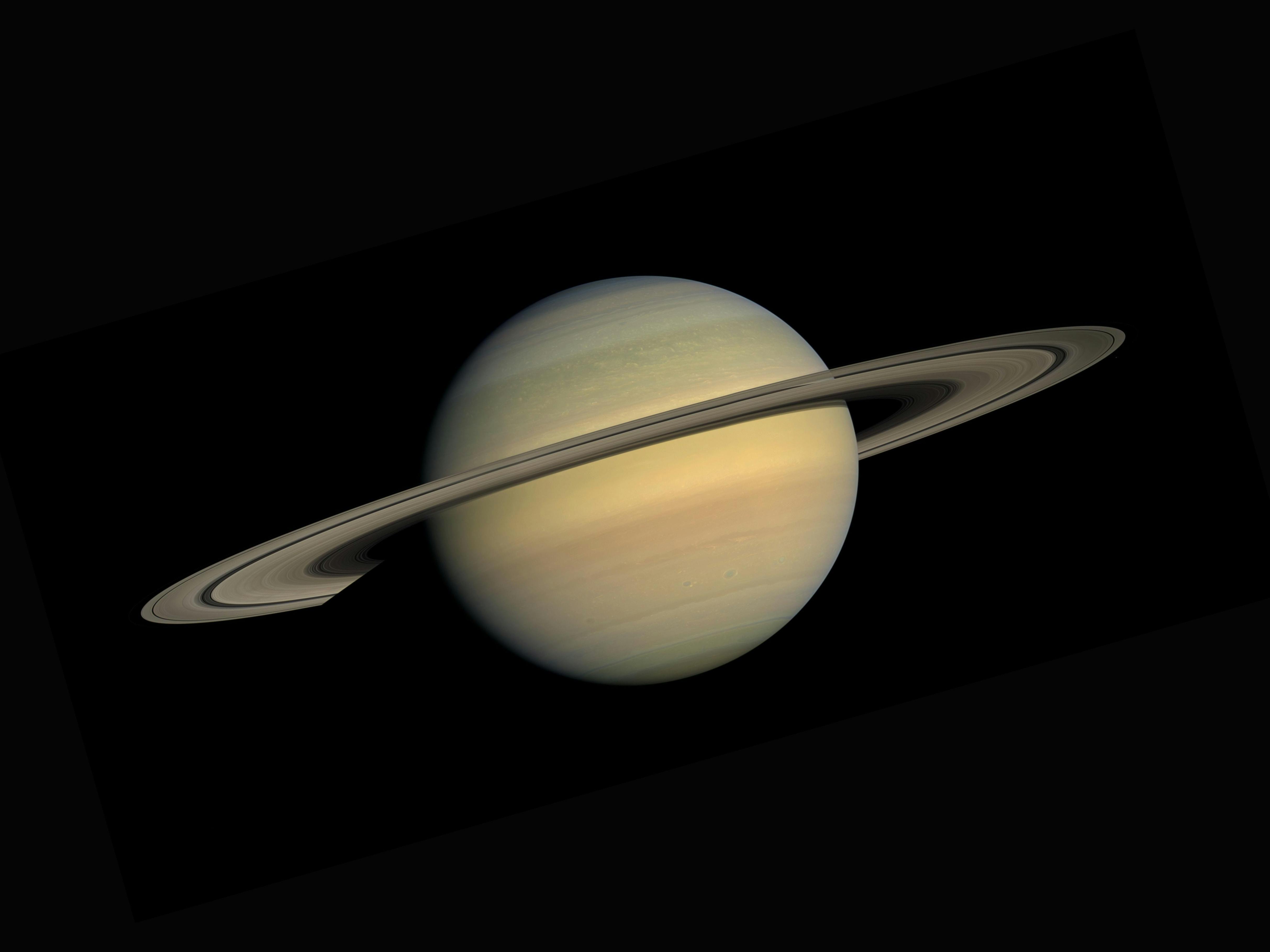 Saturn - body, water, Earth, form, gas, system, parts, surface