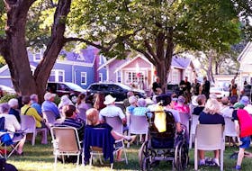 The grounds of the Wyatt Heritage Properties in downtown Summerside transform into an open-air concert space for Concerts in the Garden performances every Wednesday evening during the summer. – Submitted by Culture Summerside - Contributed
