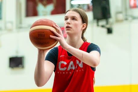 St. John's teen Sarah Reid making baskets in Mexico for the Canadian under-16 national team