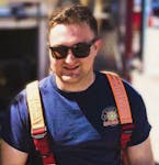 Adam Magliaro, 28, is a firefighter with the Grand Lake Road Volunteer Fire Department. CONTRIBUTED