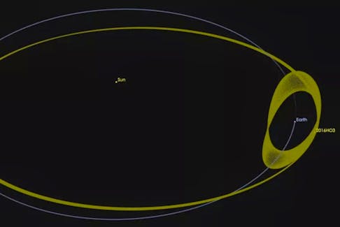 Like Kamoʻoalewa (shown here), the newly discovered quasi-moon has an orbit around the Sun that keeps it as a constant companion of Earth.