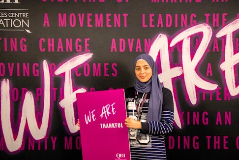 Ayah Alelaiwi, student and 2022 recipient of a QEII Foundation Diversity in Health Care Bursary, has overcome much adversity in her short life and is now excelling in her academics, with her sights set on a career in health care. PHOTO CREDIT: QEII Foundation