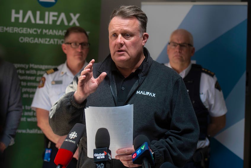 Halifax mayor Mike Savage provides an update on the response to the Upper Tantallon wildfire at the Eric Spicer Memorial Building in Dartmouth on Wednesday, May 31, 2023.
Ryan Taplin - The Chronicle Herald