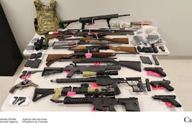 These items were seized by CBSA during a January search of Steven Lynn Rowntree's home in Lower Sackville.