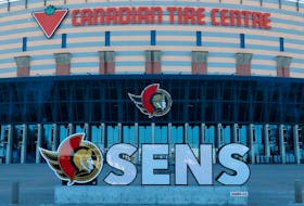 The Canadian Tire Centre, home ice of the Ottawa Senators.