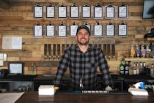 Preston McGrath, pictured, and Cory Byrne met working offshore and have joined forces to open The Post Taphouse, a new bar and restaurant located in a former post office in Torbay. — Andrew Robinson/The Telegram