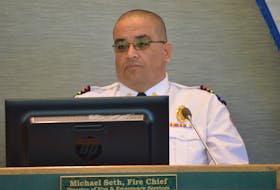 Cape Breton Regional Fire Chief Michael Seth: "Everything that’s been requested was outlined in that (issue) paper." IAN NATHANSON/CAPE BRETON POST