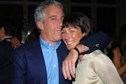  Jeffrey Epstein and the socialite accused of being his sexual procurer, Ghislaine Maxwell.