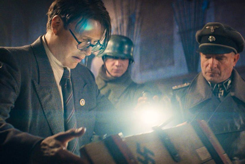  Mads Mikkelsen (left) plays am ambitious Nazi in Indiana Jones and the Dial of Destiny.