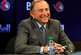 National Hockey League Commissioner Gary Bettman says the sale of the Senators will take more time. 
 Assignment 138886
Photo by Jean Levac/Ottawa Citizen