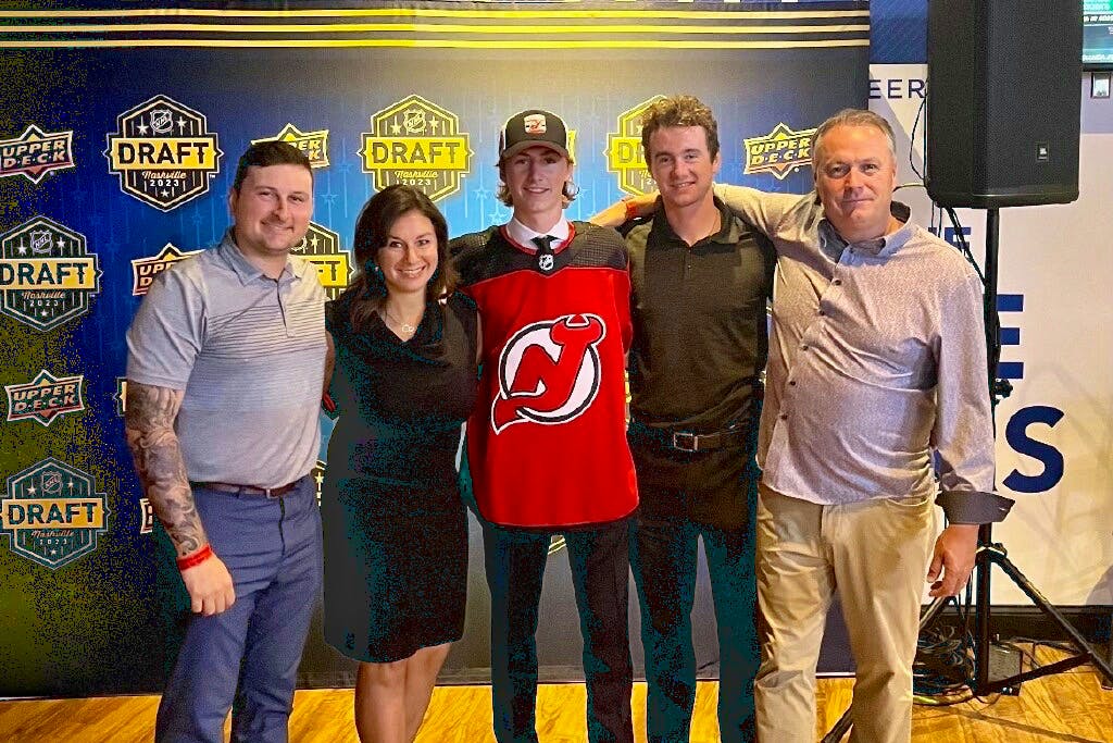 Six Eagles Selected at 2023 NHL Draft in Nashville - Boston