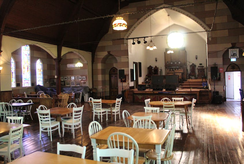 Great Village Arts operates out of the St. James United Church - a unique venue for a wide variety of musical and theatrical performances. Brendyn Creamer