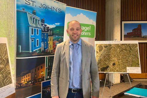 St. John's Coun. Ian Froude said the shared-use path projects ongoing and proposed will help connect up the fragmented paths in the city. - Evan Careen/The Telegram