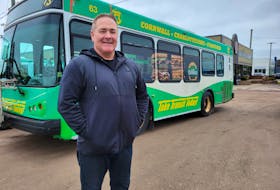 Coun. Bob Doiron, who spoke in favour of the diesel bus resolution, says the used buses are a necessary stop-gap while the city sets up full electric transit infrastructure. Logan MacLean • The Guardian