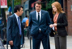 From left, Eric Bogosian, Chris Noth and Alicia Witt in the original Law &amp; Order: Criminal Intent. A Toronto version begins shooting this fall.
