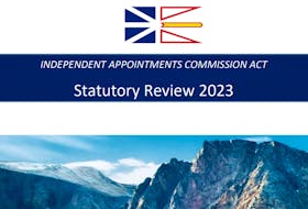The report cover for the statutory review of the Independent Appointments Commission Act. -Computer Screenshot