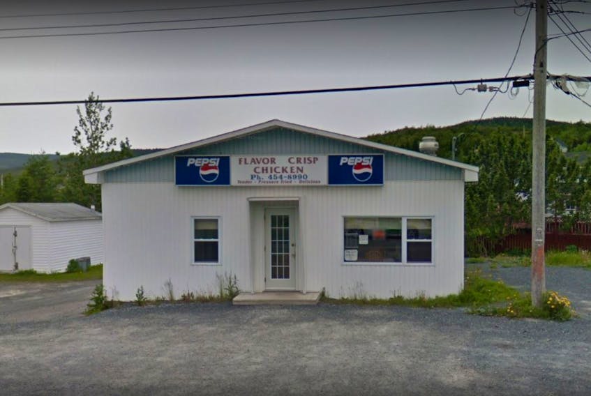 RCMP arrested three people in connection with several break-ins, including at Flavor Crisp Chicken in St. Anthony. Google image