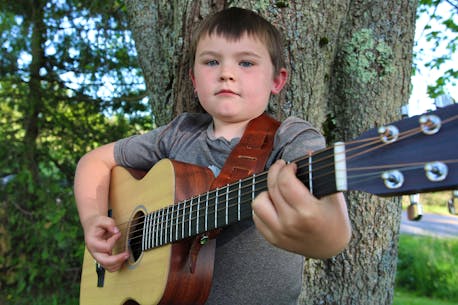 Six-year-old musician recording first song in Nashville