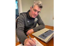 Charlottetown Islanders head scout Trevor Birt checks out the list of players for the 2023 Quebec Major Junior Hockey League (QMJHL) Entry Draft. The draft takes place on June 10 beginning at 10:30 a.m. Eastlink Television will have live coverage of the early rounds.