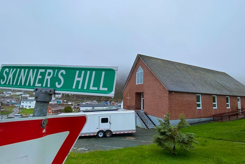 The former St. Joseph's Church property in Petty Harbour is the proposed location for a new microbrewery and restaurant. A public consultation process is underway on municipal amendments necessary to allow the proposed developed to proceed. — Keith Gosse/The Telegram