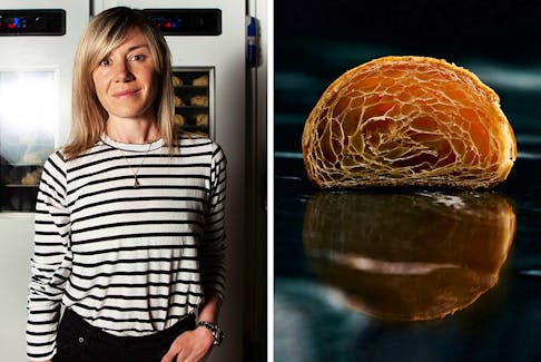 Author Kate Reid, director and founder of Lune Croissanterie, the world-renowned Melbourne bakery. PHOTOS BY PETE DILLON
