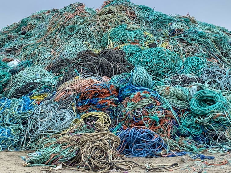 Ghost gear & more: Over 2,700 tonnes of fishing materials collected,  recycled in one-year period in Atlantic Canada