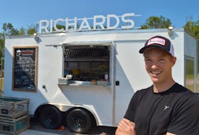 Tyler Davies, who manages the Richard’s Fresh Seafood restaurant business, said staff are looking forward to operating at the new mobile location on Route 15 in Brackley Beach this summer. Dave Stewart • The Guardian