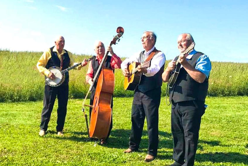 The Oxbow Mountain Boys will be performing during the 21st Evangeline Bluegrass Festival in Abram-Village, P.E>I. between July 14-16. - Contributed