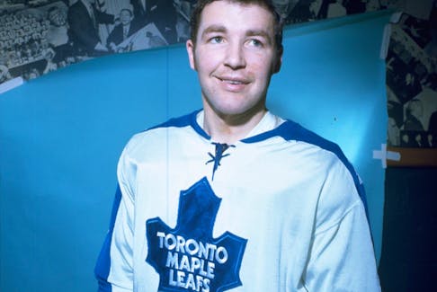 Billy MacMillan of Charlottetown began his NHL playing career with the Toronto Maple Leafs during the 1970-71 season. MacMillan died over the weekend at age 80. P.E.I. Sports Hall of Fame and Museum • Special to The Guardian