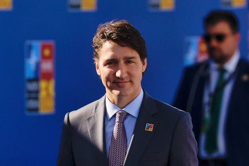 Prime Minister Justin Trudeau attends a NATO summit in Madrid, Spain June 30, 2022. - REUTERS/Susana Vera