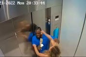  CCTV footage shows OnlyFans star Courtney Clenney attacking her boyfriend. She is accused of killing him. MIAMI DISTRICT ATTORNEY
