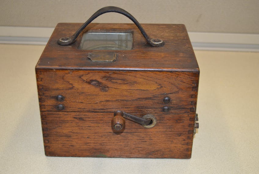 This antique item was found in an attic. BARB SWEET/CAPE BRETON POST