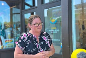 Jamie Thomas, chair of the Indigenous Tourism Association of P.E.I., hopes people will connect with Indigenous cultures at a new store on Grafton Street in Charlottetown. Indigenous P.E.I. officially opened on July 24. Vivian Ulinwa • The Guardian