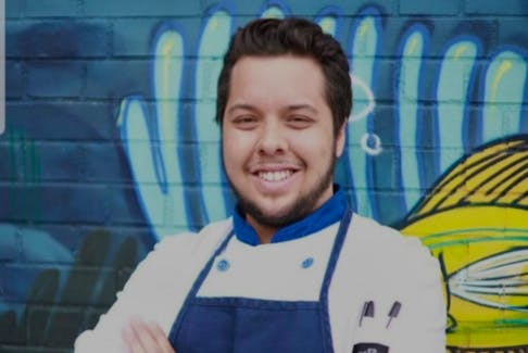 Riley Hollohan is competing in an international online cooking competition.