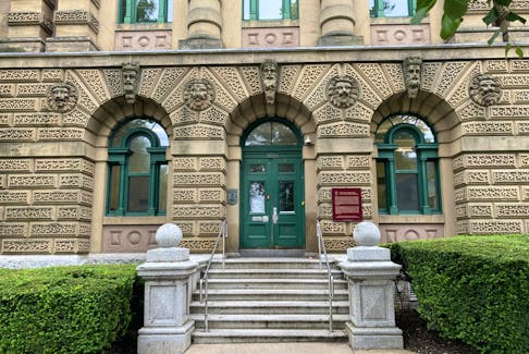 The Halifax provincial courthouse on Spring Garden Road.